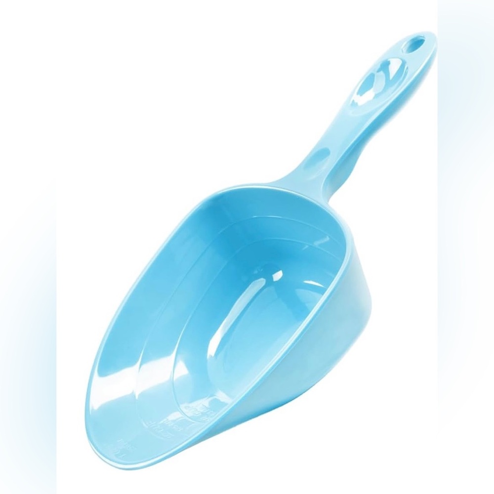 Blue Pet Food Measuring Scoop